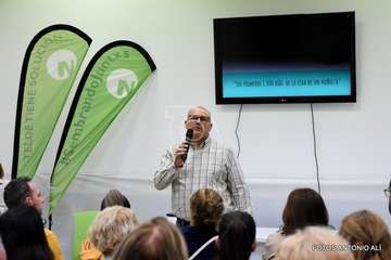 NC hace bandera de la reapertura de las escuelas infantiles de Telde desde su nueva sede política (Reportaje gráfico Antonio Alí)